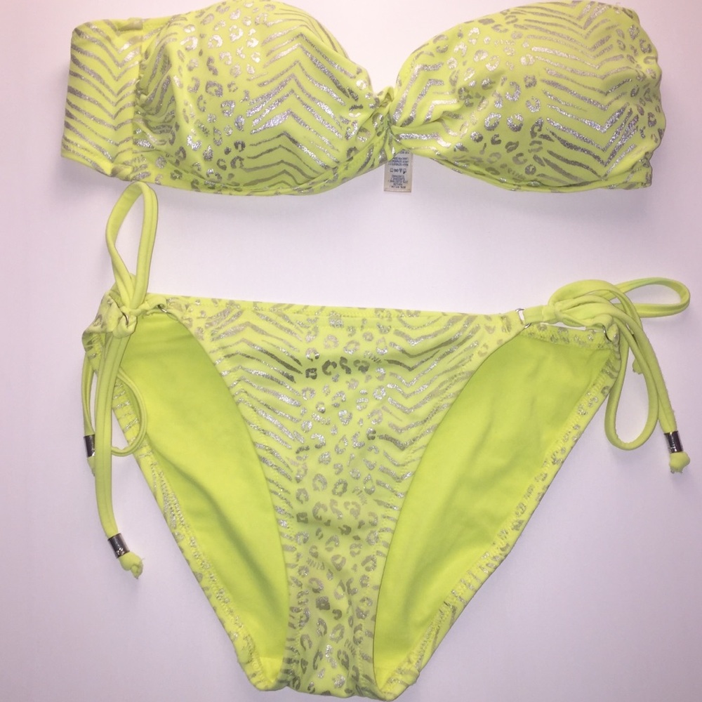 VS PINK animal print bikini